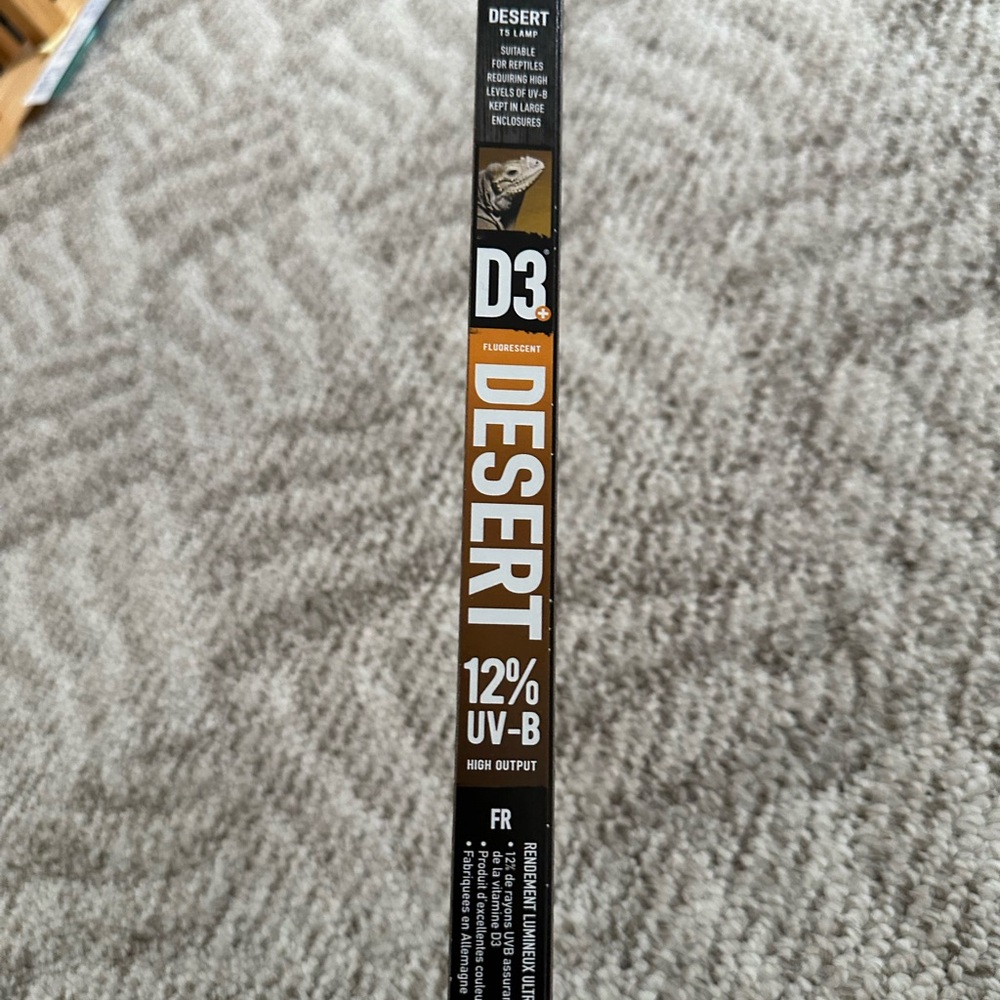 D3 Desert 12% UV-B High Output Lamp